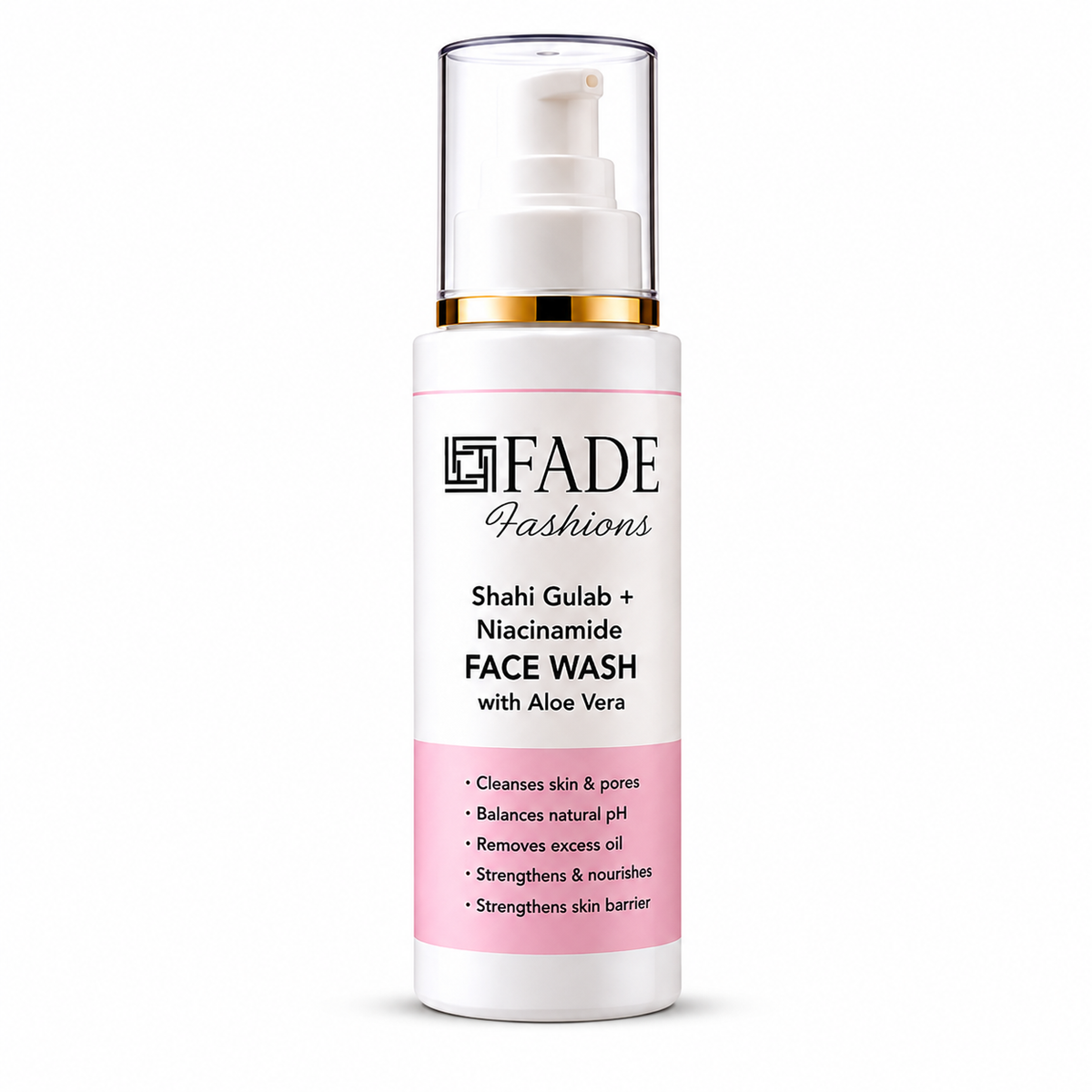 Fade Fashions Niacinamide Face Wash 100ml | Hydrating Cleanser for Deep Cleansing, Oil Control, Brightening & Glowing Skin | Gentle Daily Skincare Face Wash for Women & Men