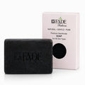 FADE FASHIONS Charcoal Soap with Goat Milk, Glycerin, Coconut Oil, Castor Oil & Kojic Acid | Cleansing & Skin Brightening Bath Soap | For Men & Women | 100 g